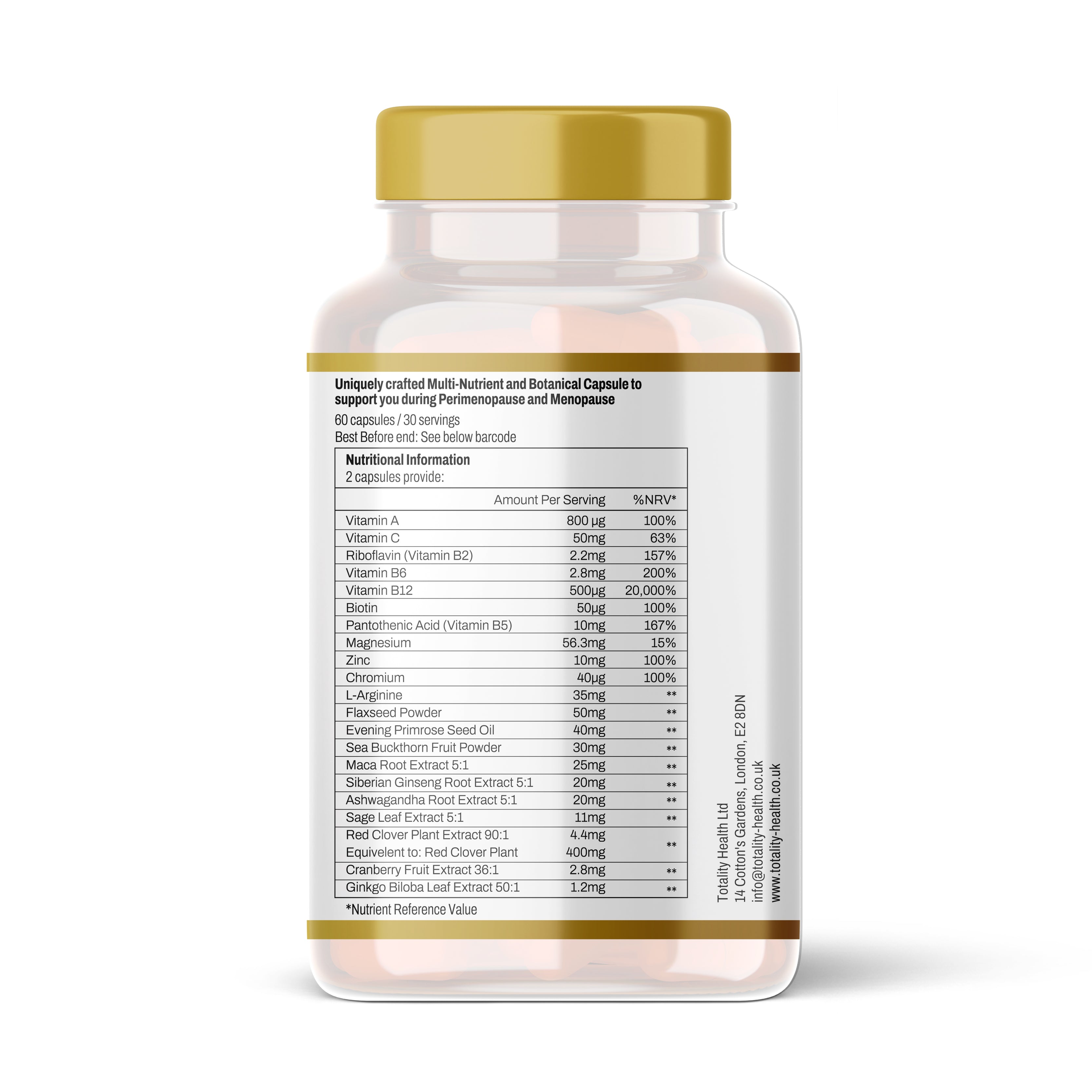 Totality Menopause Support Capsules